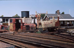 
RH 476108, 476109 of 1944 at Tywyn, Talyllyn Railway, August 1969